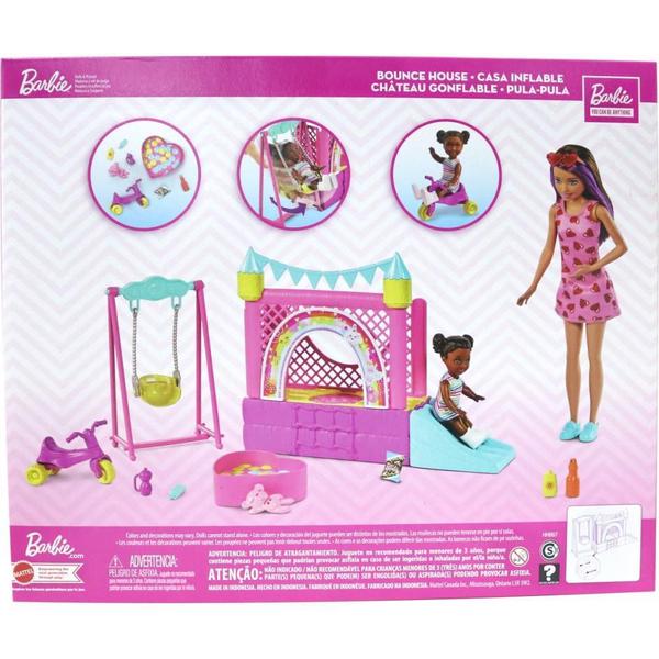 Imagem de Barbie Family Babysister Bounce House