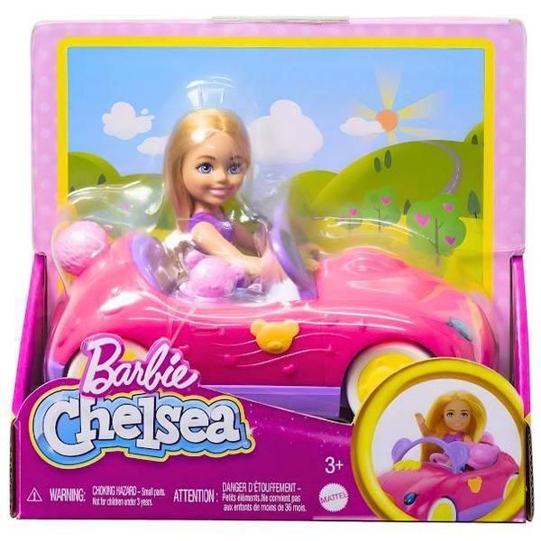 Imagem de Barbie Family Chelsea Boneca e Carro Do Urso HXN05 Mattel