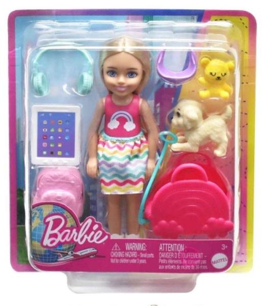 Imagem de Barbie Family Pronta Para Viajar HJY17 Matttel