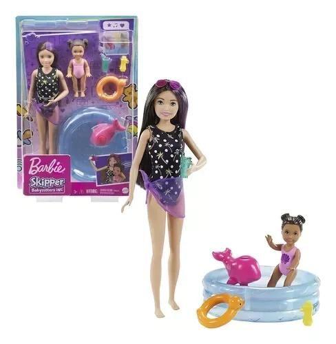 Imagem de Barbie Family Skipper Conjunto Piscina com bonecas GRP39