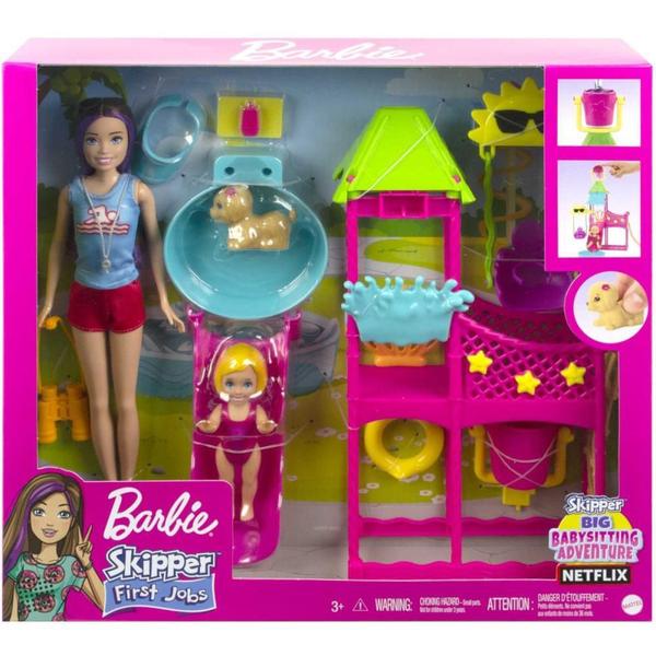 Imagem de Barbie Family Skipper FIRST JOBS SALVA-VIDAS