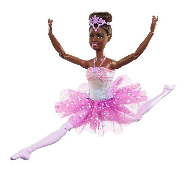 Imagem de Barbie Fantasia Bailarina Luzes Brilhantes Roxa - Mattel