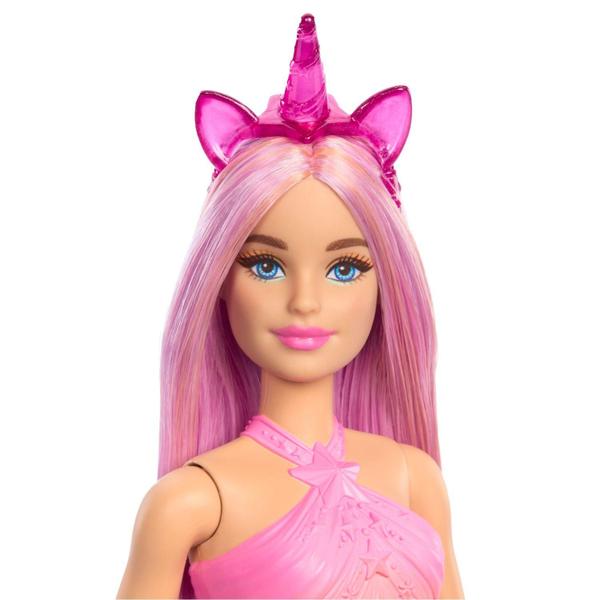 Imagem de Barbie Fantasia Saia De Unicórnio De Sonho Rosa - Mattel