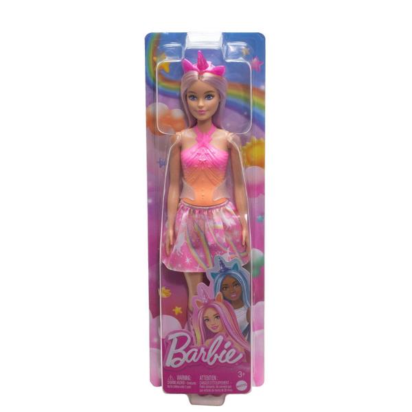 Imagem de Barbie Fantasia Saia De Unicórnio De Sonho Rosa - Mattel