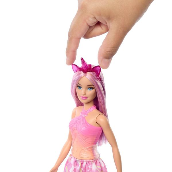 Imagem de Barbie Fantasia Saia De Unicórnio De Sonho Rosa - Mattel