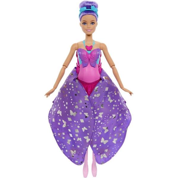 Imagem de Barbie Fantasy Boneca Bailarina Borboleta com  ASAS Mágicas