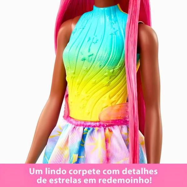 Imagem de Barbie Fantasy Cabelo Longo De Sonho HRP99 Mattel