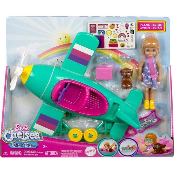 Imagem de Barbie Fantasy Chelsea CJ. Piloto de Aviao