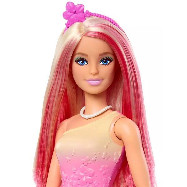 Imagem de Barbie Fantasy Princesa Vestido de Sonhos Rosa Mattel HRR07