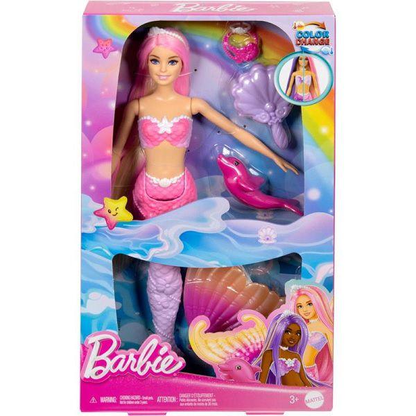 Imagem de Barbie Fantasy Sereias Cores Magicas Branca Mattel HRP96