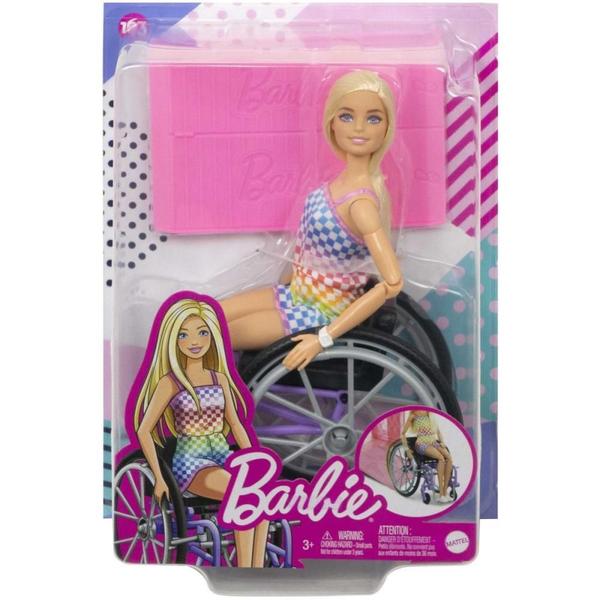 Imagem de Barbie Fashion Barbie Cadeira de Rodas Roxa