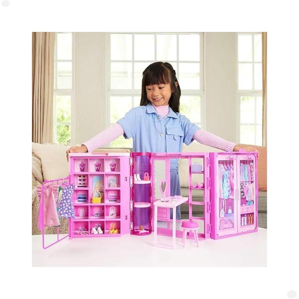 Imagem de Barbie Fashion Closet Dos Sonhos C/Acessórios HXD58 - Mattel