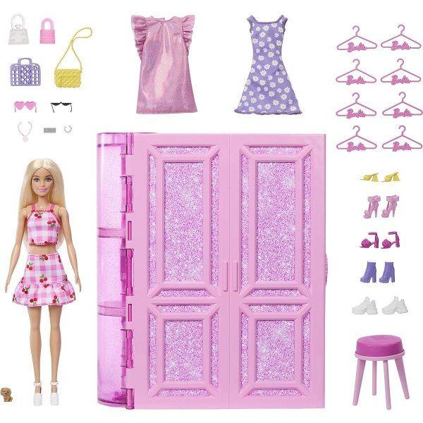 Imagem de Barbie Fashion Closet dos Sonhos com Acessarios e Bone Mattel HXD58