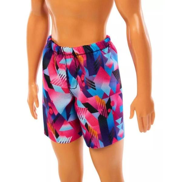 Imagem de Barbie Fashion Ken da Praia c/ Traje Tie Dye HXX52 - Mattel