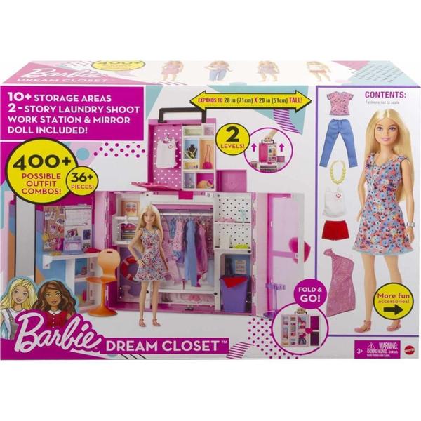 Imagem de Barbie Fashion Novo Closet dos Sonhos C/BONEC