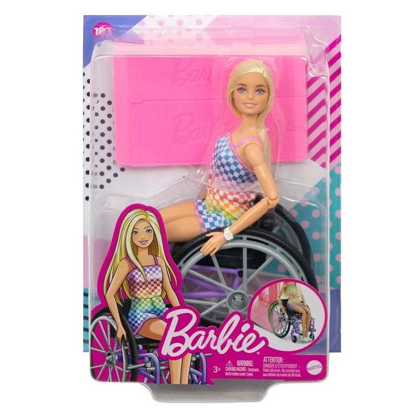 Imagem de Barbie Fashionista Cadeira de Rodas Loira - Mattel