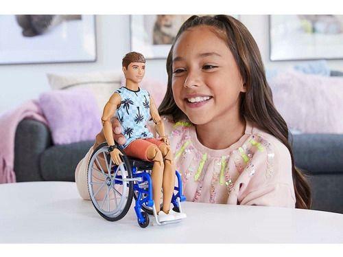 Imagem de Barbie Fashionista Ken Cadeira De Rodas Mattel HJT59