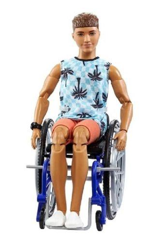 Imagem de Barbie Fashionista Ken Cadeira De Rodas Mattel HJT59