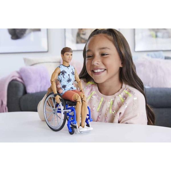 Imagem de Barbie Fashionista Ken Cadeira De Rodas - Mattel Hjt59