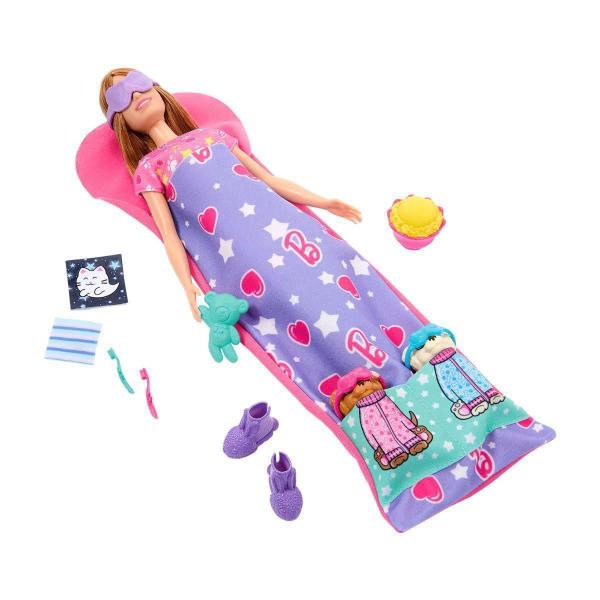 Imagem de Barbie Festa Do Pijama Com Cachorrinhos Boneca Acessórios