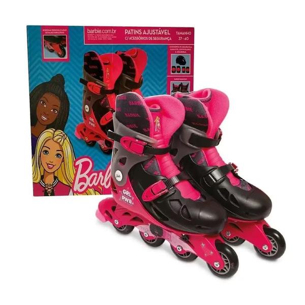 Imagem de Barbie Grl Pwr Patins Ajustavel G2 37 Ao 40 Fun F00910