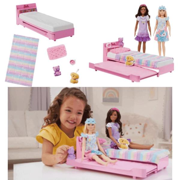 Imagem de Barbie Hora de Dormir Cama Dupla 3+ HMM64 Mattel