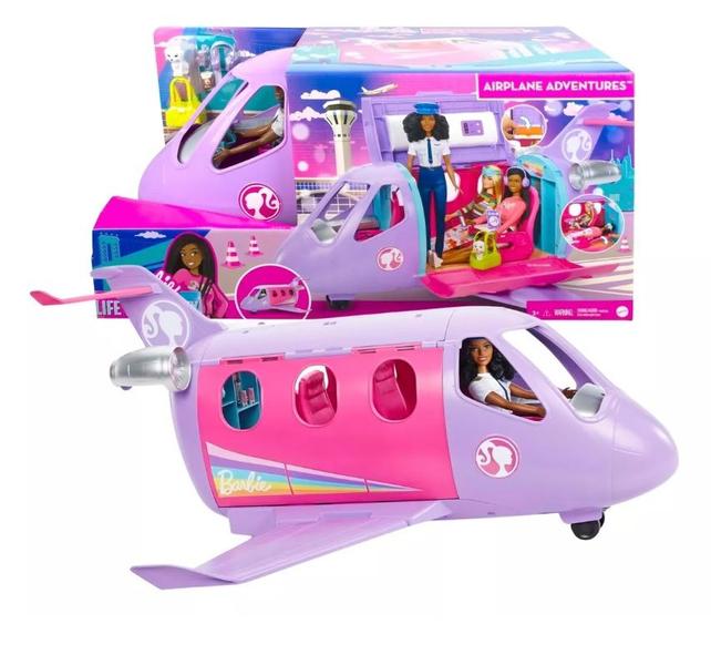 Imagem de Barbie Jatinho De Aventuras Com Boneca Piloto Hcd49