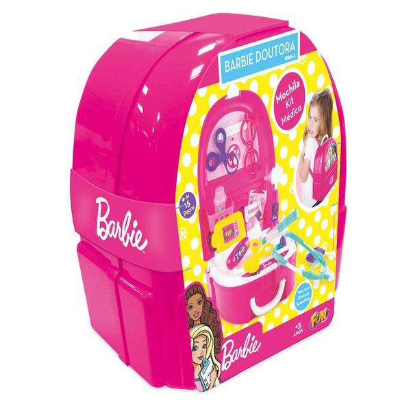 Imagem de Barbie Kit Médica Mochila Com Acessórios - Fun Divirta-se