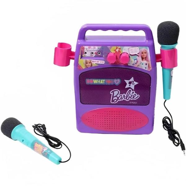 Imagem de Barbie Meu Primeiro Karaokê Conjunto Musical F0113-8 Fun