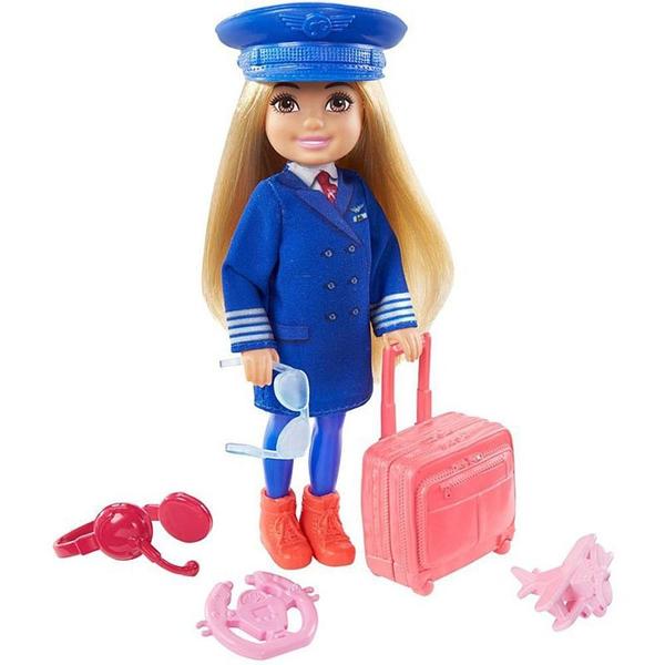 Imagem de Barbie Mundo de Chelsea Can Be Pilota - Mattel