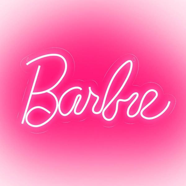 Imagem de Barbie Neon Led Escrita Marca Painel Decoração Festa