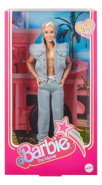 Imagem de Barbie O Filme Ken Colecionável Conjunto Jeans Mattel Hrf27