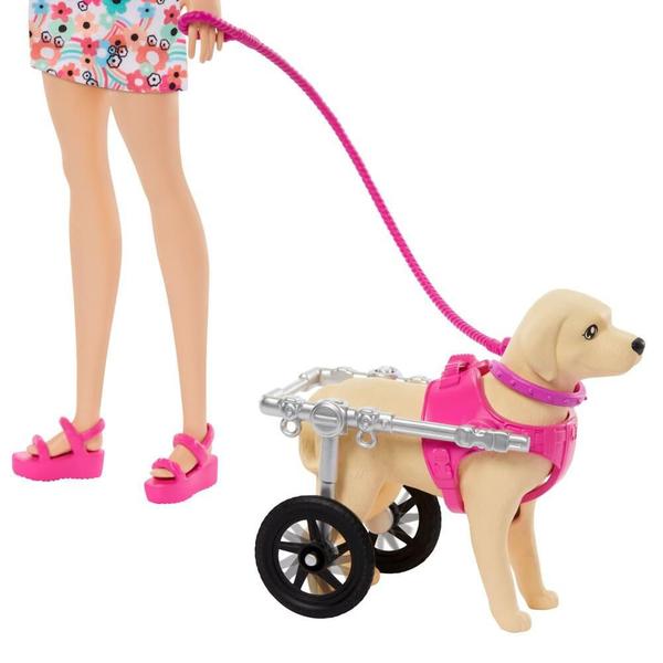 Imagem de Barbie Passeio Animais com Cadeira de Rodas - Mattel