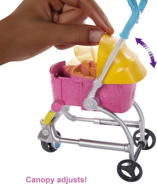 Barbie - Passeio de Cachorrinho no Carrinho - Mattel Imagem de Barbie - Passeio de Cachorrinho no Carrinho