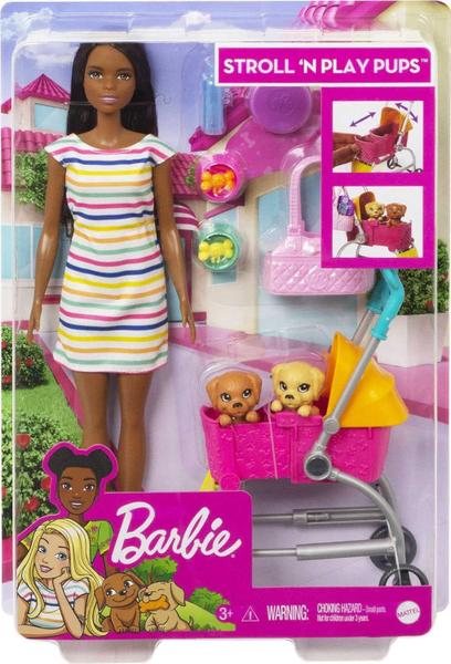 Barbie - Passeio de Cachorrinho no Carrinho - Mattel Imagem de Barbie - Passeio de Cachorrinho no Carrinho