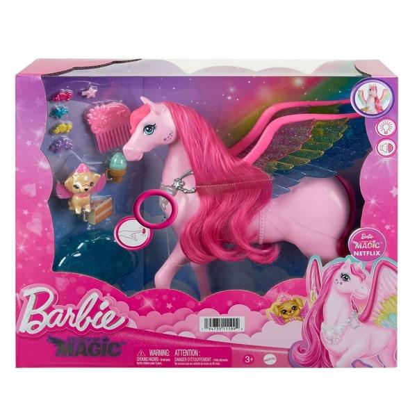 Imagem de Barbie Pegasus Rosa com Acessórios - Mattel