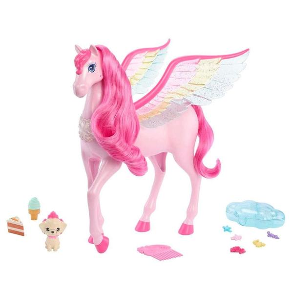 Imagem de Barbie Pegasus Rosa com Acessórios - Mattel