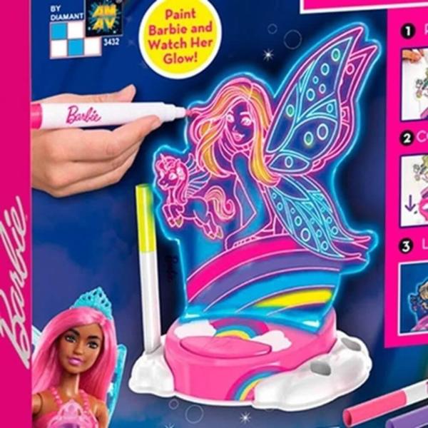 Imagem de Barbie Pinte E Ilumine Fadas Fun