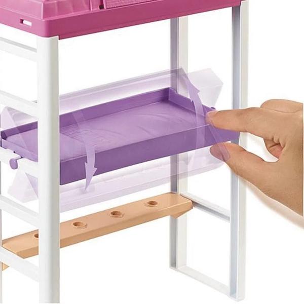 Imagem de Barbie Play Set Boneca ,Quarto E Escritório