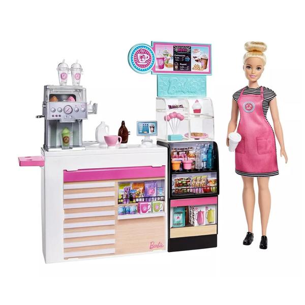 Imagem de Barbie Playset Profissões - Cafeteria Mattel - 887961862881