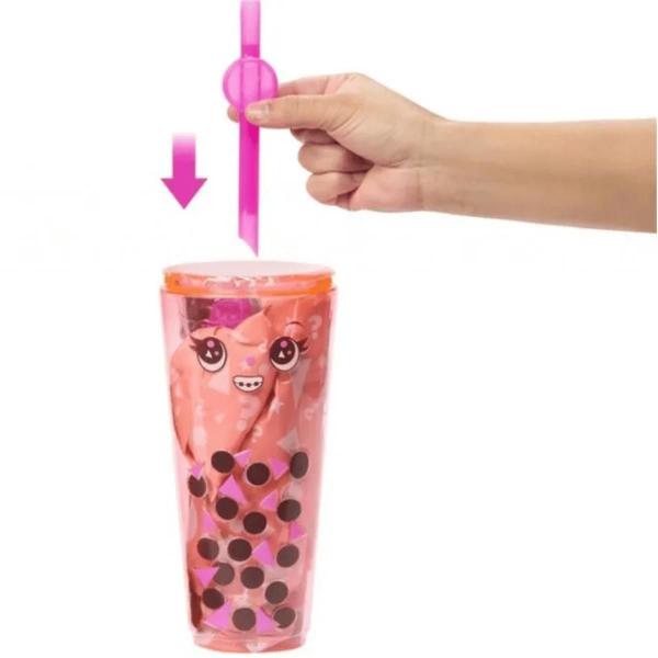 Barbie Pop Reveal Boneca Série Boba Chá Laranja - Mattel Imagem de Barbie Pop Reveal Boneca Série Boba Chá Laranja