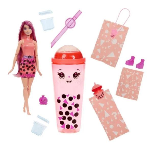 Barbie Pop Reveal Boneca Série Boba Chá Laranja - Mattel Imagem de Barbie Pop Reveal Boneca Série Boba Chá Laranja
