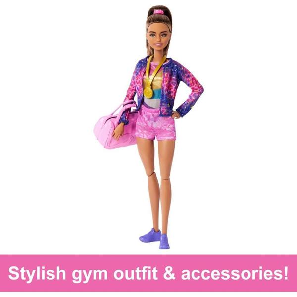 Imagem de Barbie Profissões Barbie Latina Conjunto de Ginasta