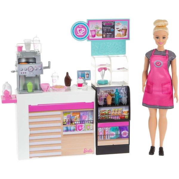 Imagem de Barbie Profissoes Cafeteria - Planeta Brinquedos