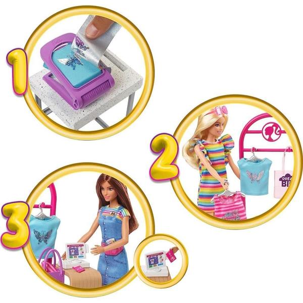 Barbie Profissoes Conjunto Estilista de Moda - Mattel Imagem de Barbie Profissoes Conjunto Estilista de Moda