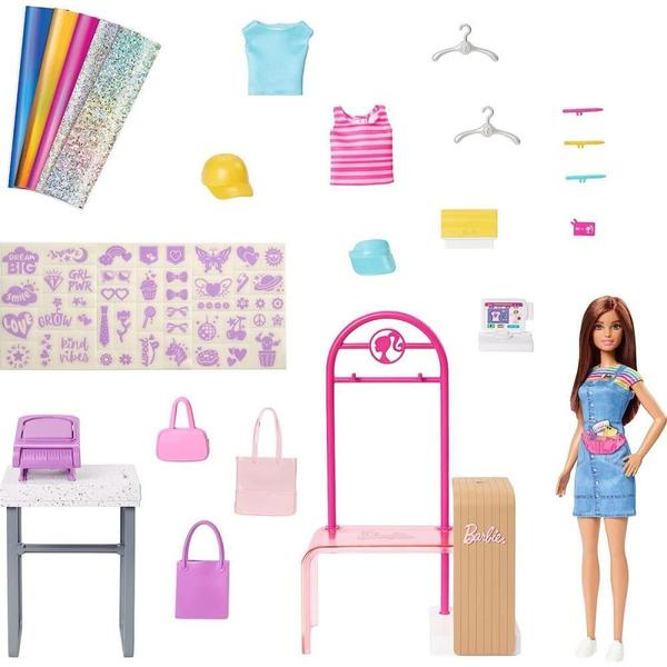 Barbie Profissoes Conjunto Estilista de Moda - Mattel Imagem de Barbie Profissoes Conjunto Estilista de Moda