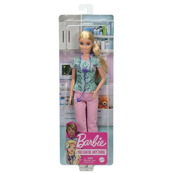 Imagem de Barbie Profissões Enfermeira - Mattel