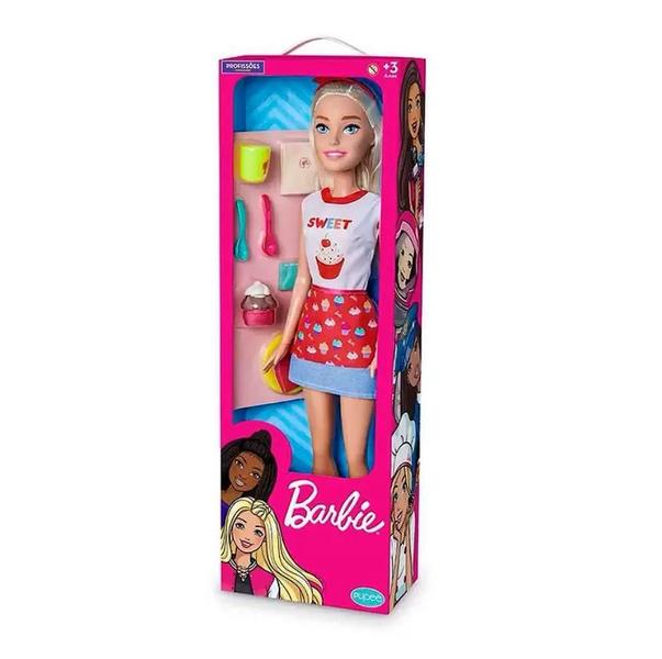 Imagem de Barbie Profissoes Large Doll Confeiteira - Pupee 1231