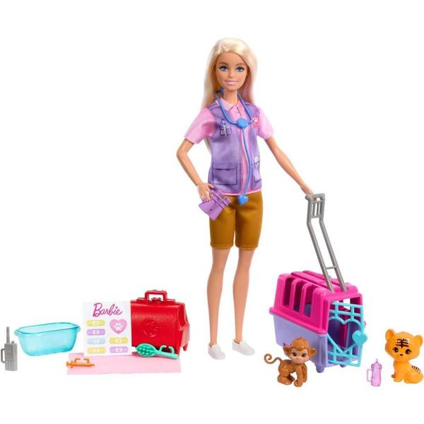 Imagem de Barbie Profissoes Resgate de Animais NA Selva