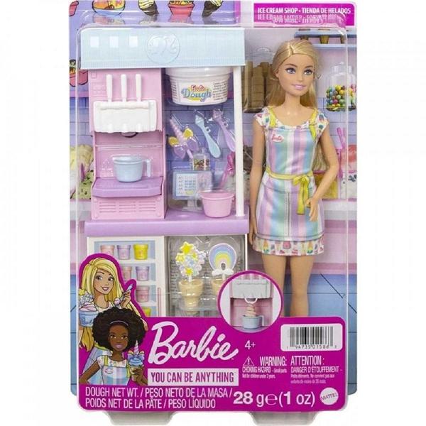 Imagem de Barbie Profissões Sorveteria Divertida - Mattel